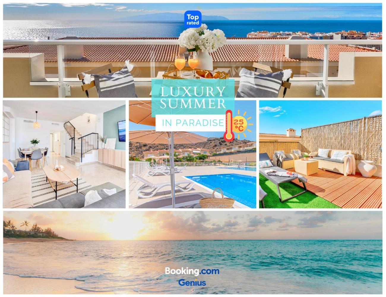 Black Beach Luxury Vacation House Пуэрто-де-Сантьяго Экстерьер фото